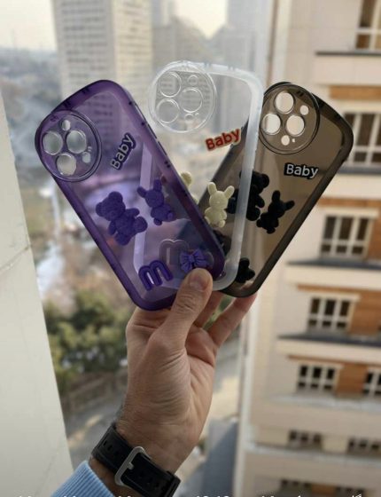 کاور ژله ای عروسکی مدل Fashion Case برای Apple iphone 13 promax