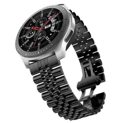 بند مدل ۲۰mm 5bead طرح رولکس (Rolex) مناسب برای ساعت هوشمند سامسونگ Samsung Active/Active 2/R850