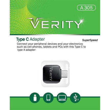 تبدیل Otg تایپ سی مارک verity وریتی usb. 3.1