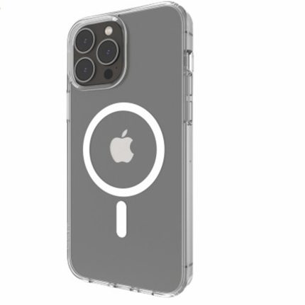 قاب شفاف گوشی آیفون 13 پرومکس برند بلکین با مگسیف متال Belkin For IPhone 13 Pro Max
