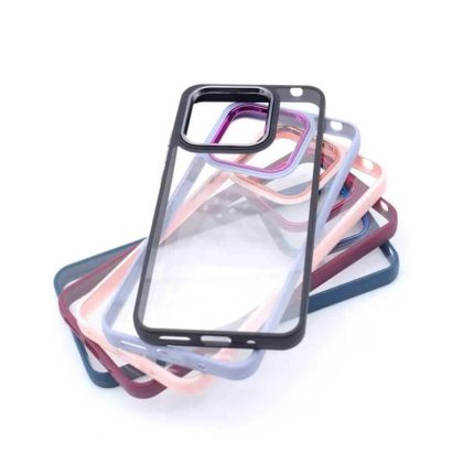 قاب شفاف دور رنگی New Skin مناسب گوشی GALAXY A54