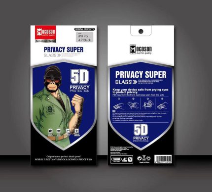 گلس شیشه ای حریم شخصی Mocoson Glass Privacy iPhone 15 Promax