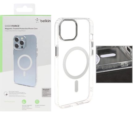 قاب شفاف آیفون 15 برند بلکین با مگ سیف  Belkin For IPhone 15