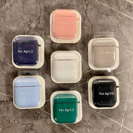 کاور و محافظ سیلیکونی اورجینال ایرپاد سری 1/2 (Airpods 1/2)
